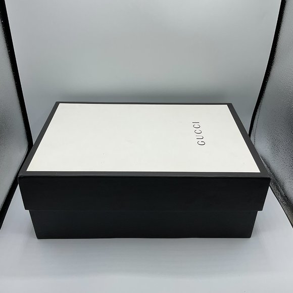 Gucci Ultrapace Leather & Mesh Sneakers White Blue Mens Size UK 10 US 10.5 - Picture 13 of 13